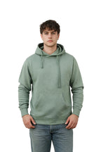 Milltex Sportswear 717, — Premium Midweight Unisex Hoodie With 100% Cotton, Green Heather