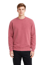 Milltex Sportswear 403, Unisex Heavyweight Crewneck Sweatshirt, Brick Red