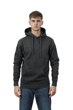 Milltex Sportswear 317, Unisex Midweight Promo Fleece Hoodie, Charcol Heather