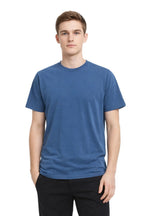 Milltex Sportswear 300, Cotton T-shirt For Men & Women | Lightweight Soft Crewneck Tee, Denim