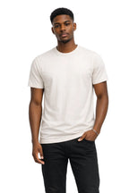 Milltex Sportswear 300, Cotton T-shirt For Men & Women | Lightweight Soft Crewneck Tee, Natural