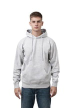 Milltex Sportswear 317, Unisex Midweight Promo Fleece Hoodie, Grey Heather