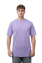 Milltex Sportswear 400, Unisex Mid Weight Short Sleeve Pigment Dyed Tee, Violet Purple