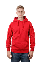 Milltex Sportswear 717, — Premium Midweight Unisex Hoodie With 100% Cotton, Red