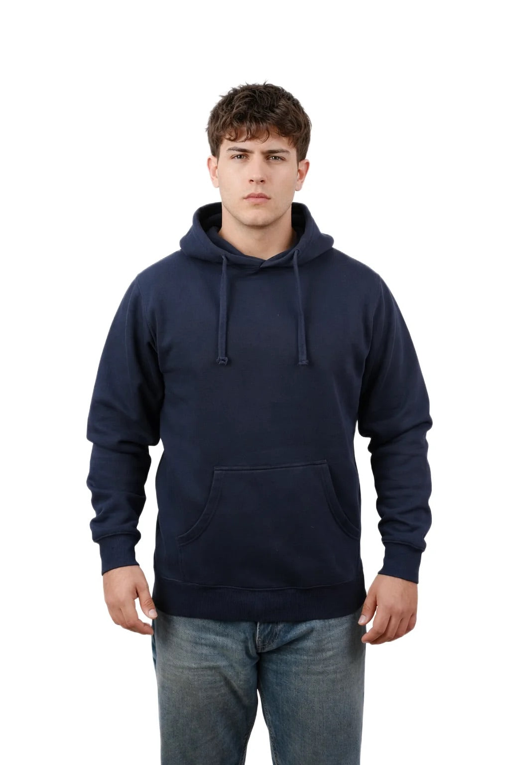 Milltex Sportswear 717, — Premium Midweight Unisex Hoodie With 100% Cotton, Navy