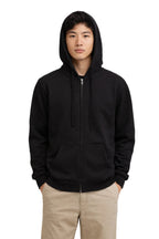Milltex Sportswear 750, Adult Unisex Mid Weight Classic Zipper Hoodie, Charcol Heather