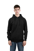 Milltex Sportswear 717, — Premium Midweight Unisex Hoodie With 100% Cotton, Black