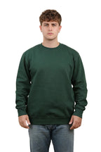 Milltex Sportswear 903, Style Mid Weight Crewneck Sweatshirt, Forest