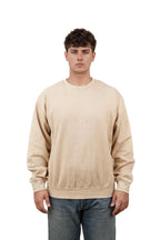 Milltex Sportswear 903, Style Mid Weight Crewneck Sweatshirt, Sand