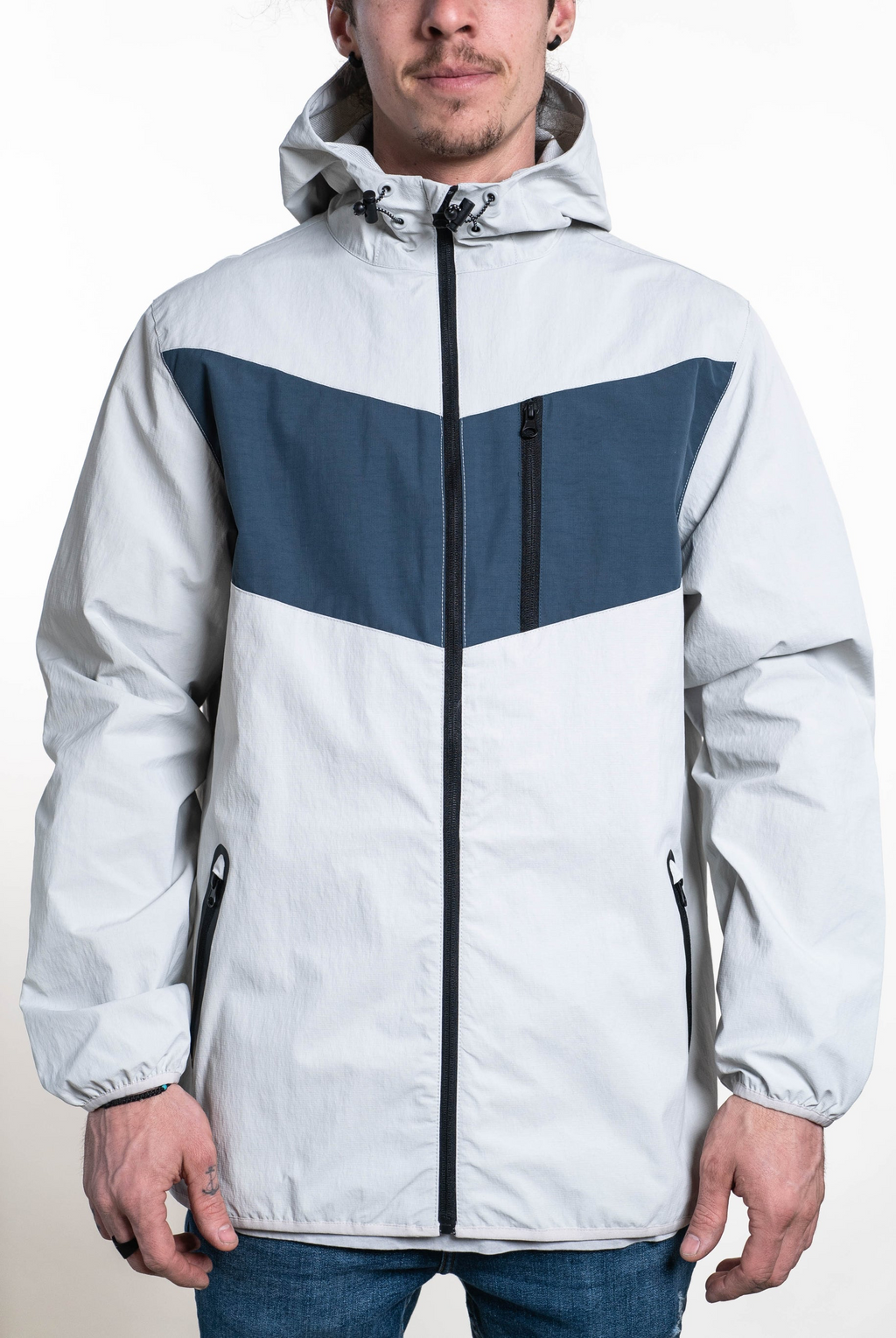 SEVEN TIDES STLSJ09, South Point Tech Jacket, Light Grey
