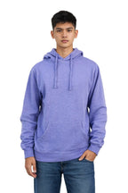 Milltex Sportswear 617, — Adult Unisex Midweight Vintage Fleece Hoodie, Lavender Purple