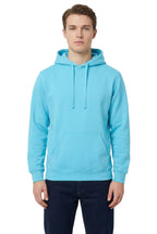 Milltex Sportswear 417, Adult Unisex Heavyweight Plain Hoodie, Lagoon Blue