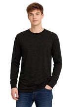 Milltex Sportswear 901, Adult Unisex Light Weight Long Sleeve Deluxe Tee, CharcoalHtr