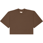 SHAKA WEAR Garment-Dye-Crop-Top, Garment Dye Crop Top, Mocha