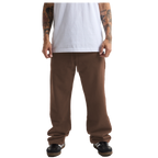SHAKA WEAR Garment Dye Straight Leg Baggy Sweatpants, - 13.5 Oz, Mocha