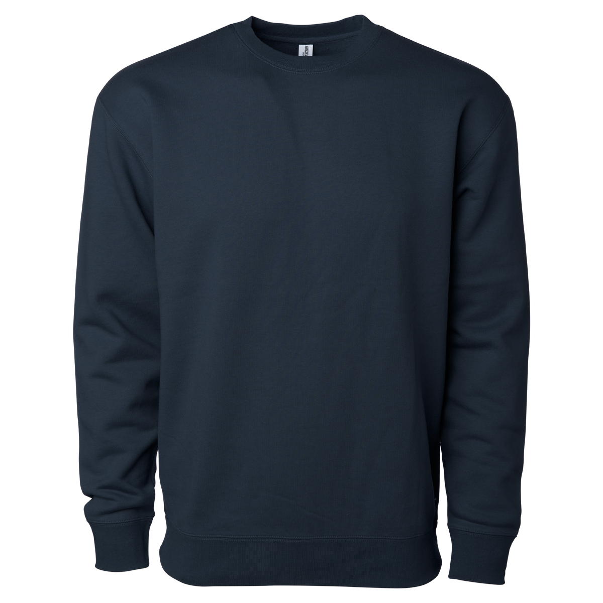 INDEPENDENT IND3000-P3, Ind3000 - Men's Heavyweight Crew Neck (white), Navy