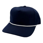 NISSI CAPS GNV-228GF, Golf Cap, Navy With White String