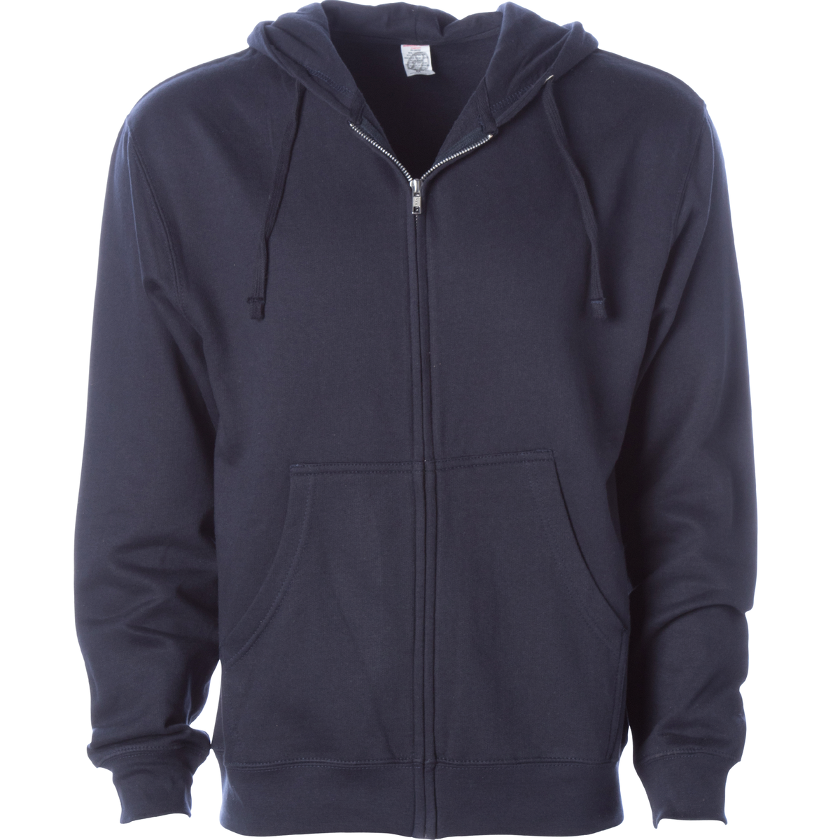 INDEPENDENT SS4500Z-P1, Ss4500z - Midweight Zip Hooded Sweatshirt (colors A-c), Classic Navy