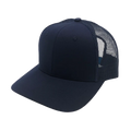 NISSI CAPS GNV-003M, - Premium Pro Style 6 Panels Mesh Trucker Cap, Navy