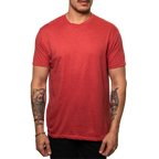 OPTIMA 47146, Men's London Tee's, New Red Heather