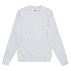 Just Like Hero HERO-1020, Unisex Blank Crewneck Sweatshirt, Ash Heather