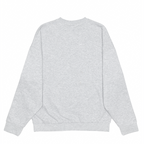 Just Like Hero HERO-1050, Max Unisex Blank Crewneck Sweatshirt, Ash Heather