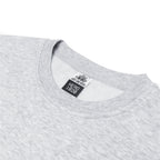 Just Like Hero HERO-1020, Unisex Blank Crewneck Sweatshirt, Ash Heather