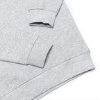 Just Like Hero HERO-1020, Unisex Blank Crewneck Sweatshirt, Ash Heather