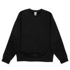 Just Like Hero HERO-1050, Max Unisex Blank Crewneck Sweatshirt, Black