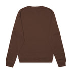 Just Like Hero HERO-1020, Unisex Blank Crewneck Sweatshirt, Cocoa
