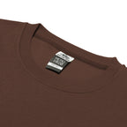 Just Like Hero HERO-1020, Unisex Blank Crewneck Sweatshirt, Cocoa