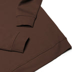 Just Like Hero HERO-1020, Unisex Blank Crewneck Sweatshirt, Cocoa