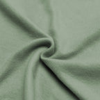 Just Like Hero HERO-4220C, Cropped Drop Shoulder 1/2 Zip Hoodie, Dusty Green