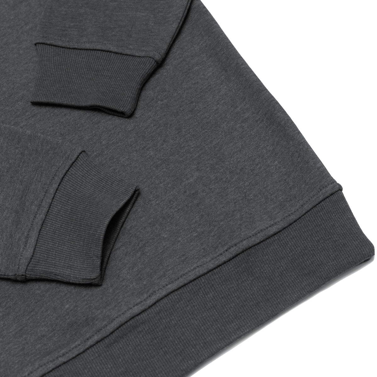 Just Like Hero HERO-1020, Unisex Blank Crewneck Sweatshirt, Dark Heather