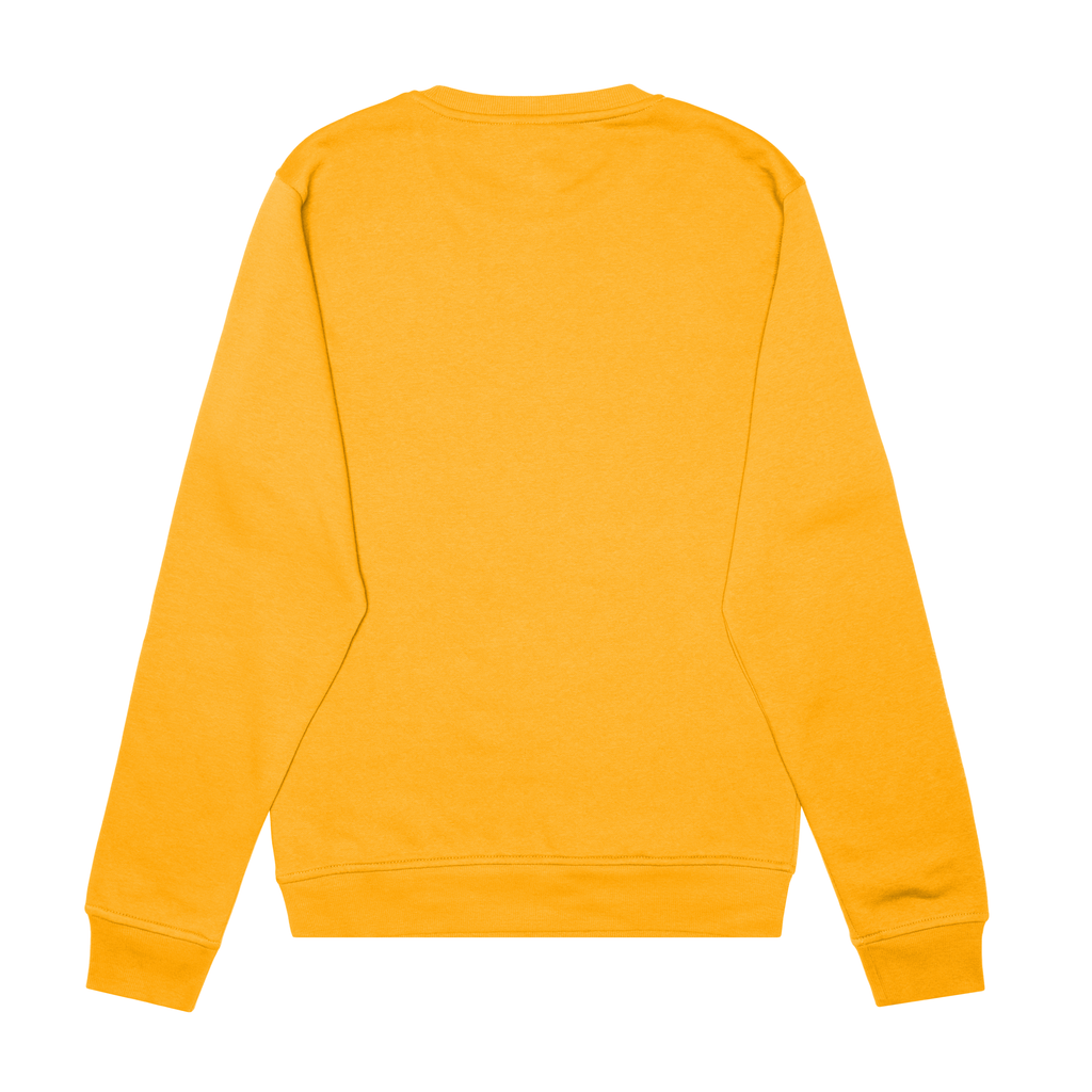 Just Like Hero HERO-1020, Unisex Blank Crewneck Sweatshirt, Gold (FINAL SALE)