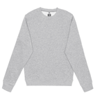 Just Like Hero HERO-1020, Unisex Blank Crewneck Sweatshirt, Sport Grey