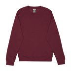 Just Like Hero HERO-1020, Unisex Blank Crewneck Sweatshirt, Maroon