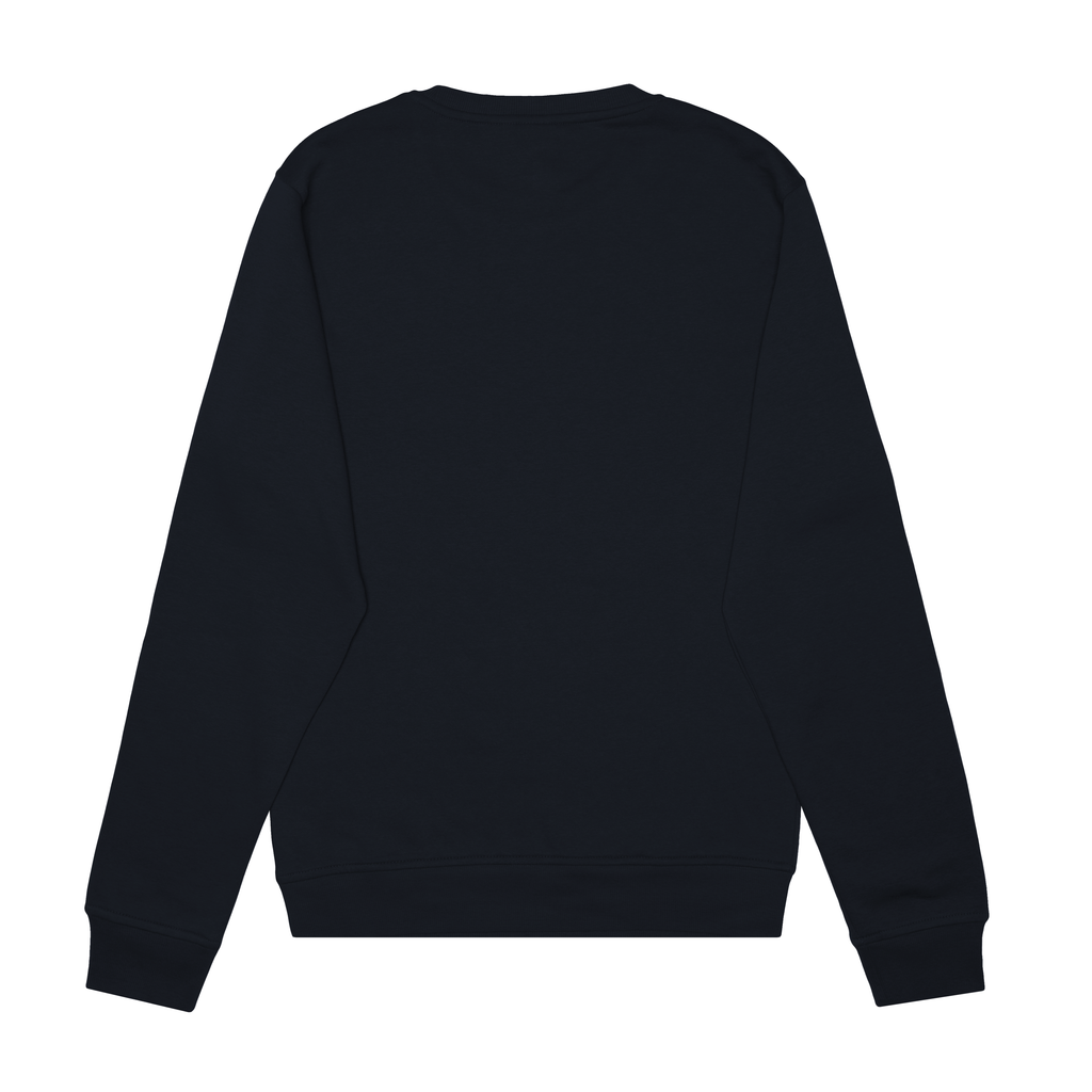 Just Like Hero HERO-1020, Unisex Blank Crewneck Sweatshirt, Navy Blue