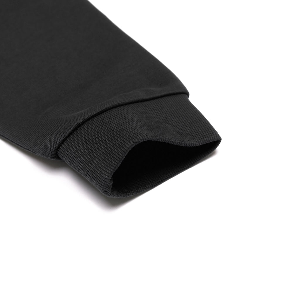 Just Like Hero HERO-1050, Max Unisex Blank Crewneck Sweatshirt, Off Black