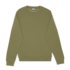 Just Like Hero HERO-1020, Unisex Blank Crewneck Sweatshirt, Olive
