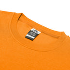 Just Like Hero HERO-1020, Unisex Blank Crewneck Sweatshirt, Orange (FINAL SALE)