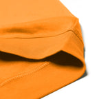 Just Like Hero HERO-1020, Unisex Blank Crewneck Sweatshirt, Orange (FINAL SALE)