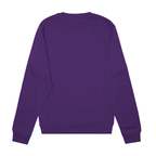 Just Like Hero HERO-1020, Unisex Blank Crewneck Sweatshirt, Purple (FINAL SALE)