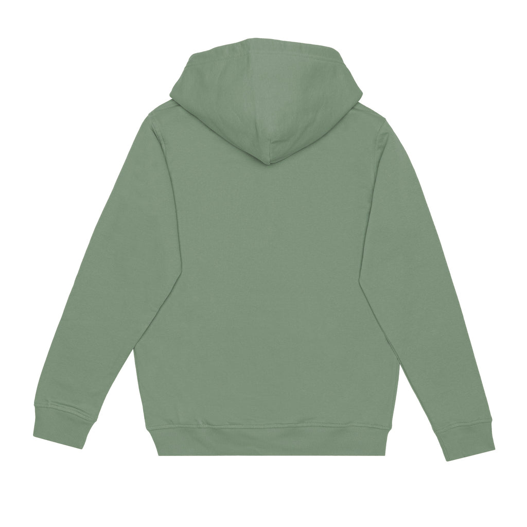 Just Like Hero HERO-2020, Unisex Blank Hoodie, Dusty Green
