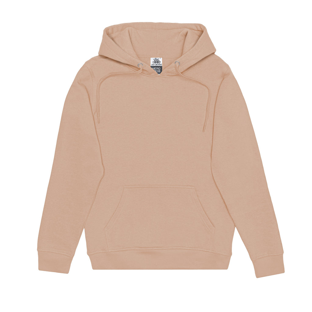 Just Like Hero HERO-2020, Unisex Blank Hoodie, Dusty Rose