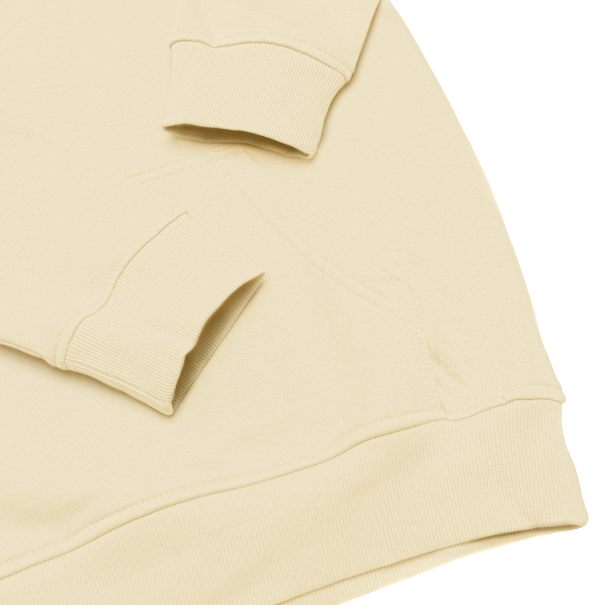 Just Like Hero HERO-2020, Unisex Blank Hoodie, Ivory