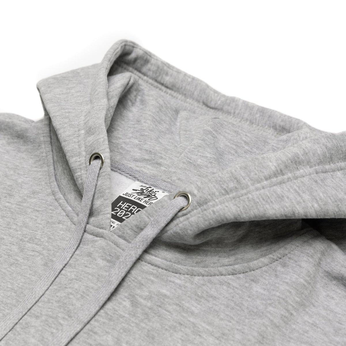 Just Like Hero HERO-2020, Unisex Blank Hoodie, Sport Grey