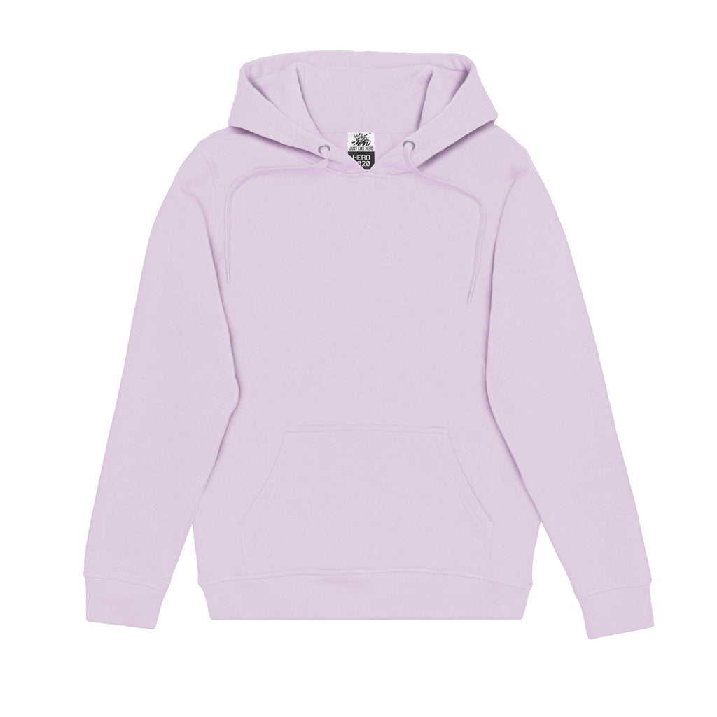 Just Like Hero HERO-2020, Unisex Blank Hoodie, Lavender