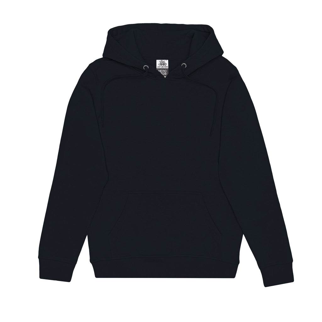Just Like Hero HERO-2020, Unisex Blank Hoodie, Navy Blue