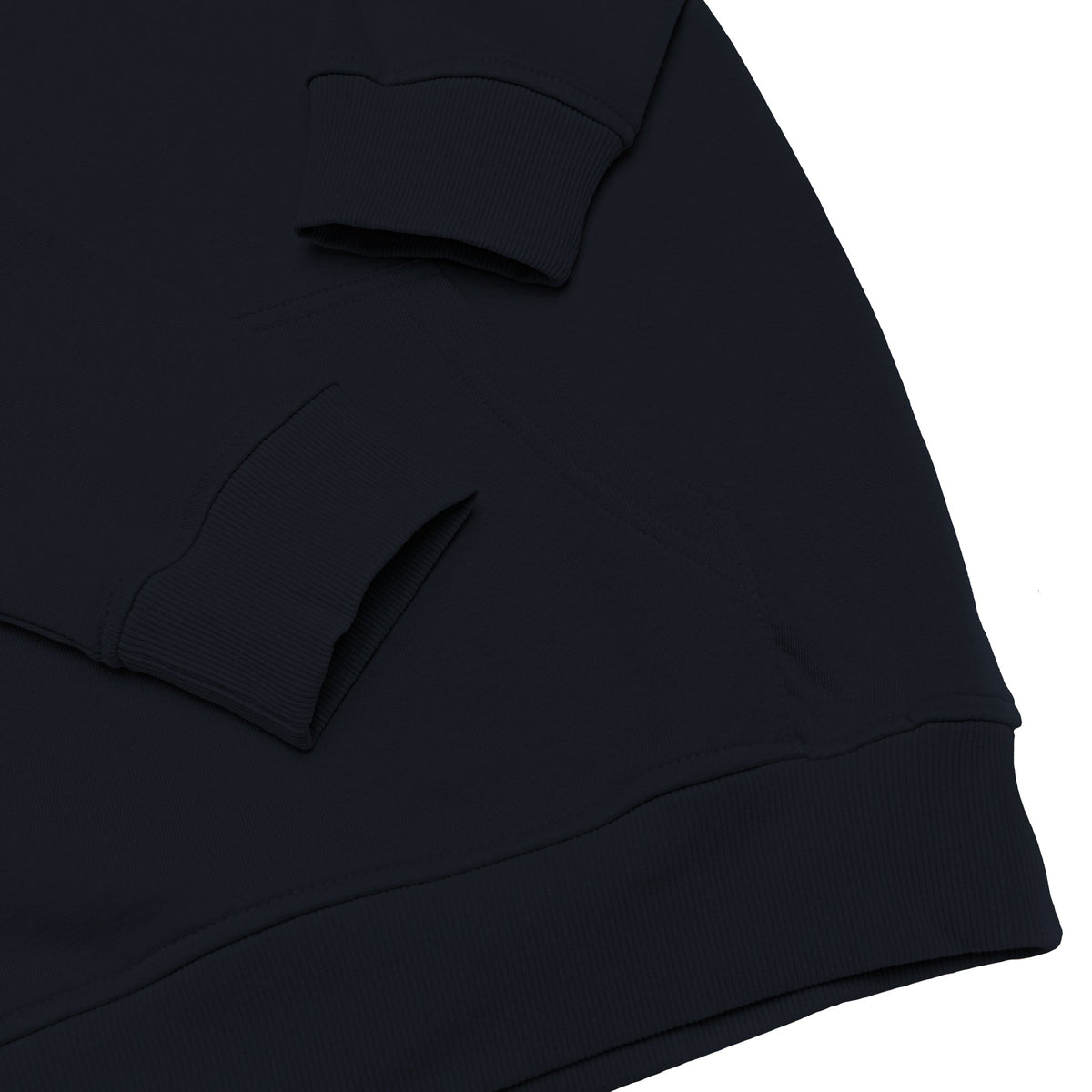 Just Like Hero HERO-2020, Unisex Blank Hoodie, Navy Blue